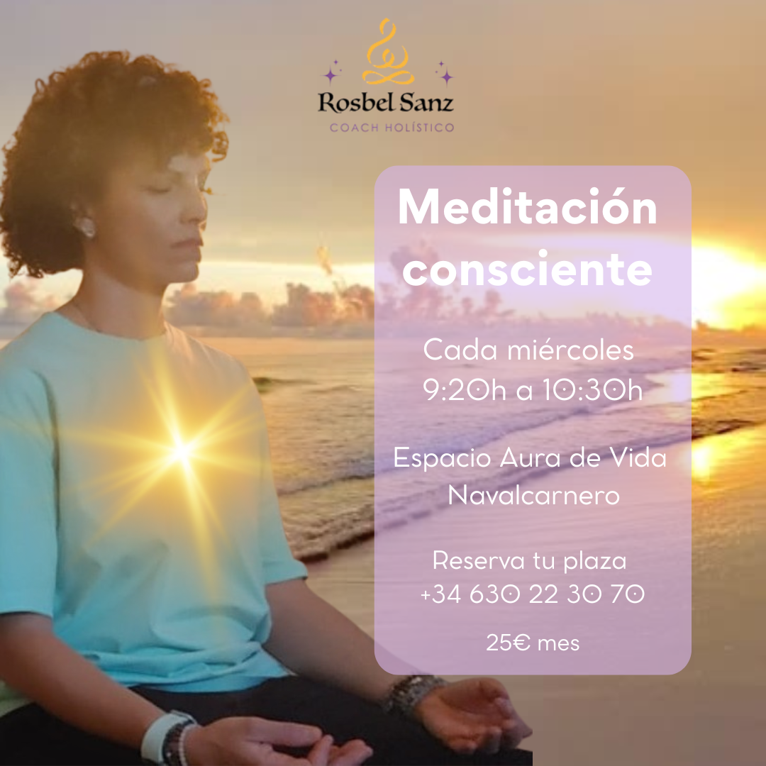 Todos los miércoles 9:20h a 10:30h Espacio Aura de Vida Navalcarnero 25€ mes